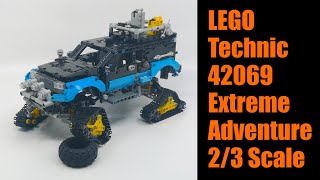 TC25 Mini LEGO Technic 42069 Extreme Adventure  23 Scale [upl. by Tayyebeb991]