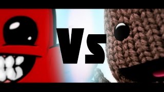 Meatboy Vs Sackboy Rap Battles Of Video Games AllStarsSeason 2 [upl. by Evilo]