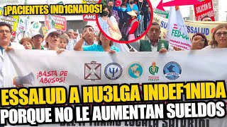 EsSalud Huelga nacional indefinida de sus trabajadores empezará el martes 21 de mayo [upl. by Paula]