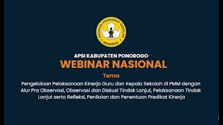 Webinar Nasional APSI Ponorogo 2024 [upl. by Lauro]