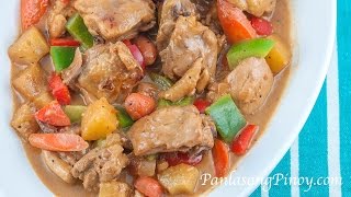 Pininyahang Manok sa Gata Pineapple Chicken in Coconut Milk [upl. by Patric306]