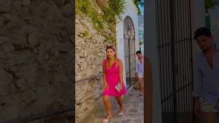 Ravello 2024 TURISTS streetstyle streetfashion model women dress summer2024 [upl. by Martell635]