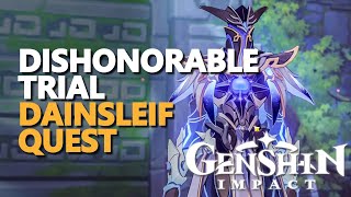 Dishonorable Trial Genshin Impact [upl. by Selestina]