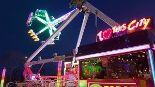 Chaos van de Weerdt Onoff ride Kermis Brielle 2017 [upl. by Rebma162]