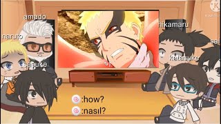 Top 5  Boruto adults and amado react to naruto boruto and sasuke vs isshik  Otsutsuki Clan reacts [upl. by Ebenezer]