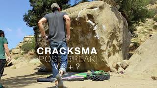 Stoney Point Bouldering  Cracksma post break [upl. by Yelkrab]