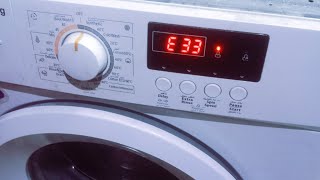 E33 error code super general washing machine E33 super general washing machine what is the problem [upl. by Benton546]