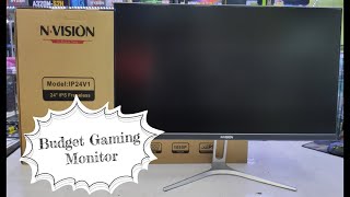 Unboxing amp Set up of my new budget gaming monitorNVISION 24quot [upl. by Urania]