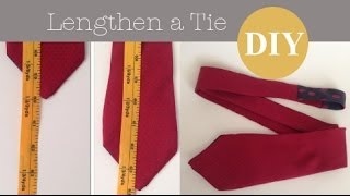 How to lengthen a Gentlemans Tie [upl. by Solis933]