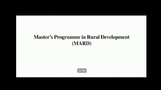 MARD  MRDP001  Dissertation  IGNOU [upl. by Locklin485]