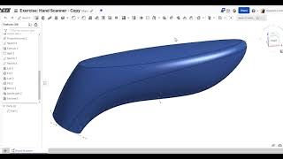 Onshape Advanced Part Design Hand Scanner [upl. by Raffaj]