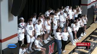 Fairfield vs Edwards County High School Volleyball [upl. by Elokin]