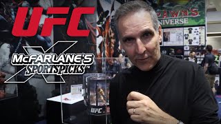 Todd McFarlane Presents  UFC Posed Figure Reveal at San Diego ComicCon [upl. by Aldin]