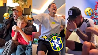 REAÇÕES EMOCIONANTES DOS JOGADORES DA SELEÇÃO BRASILEIRA NA CONVOCAÇÃO PARA COPA DO MUNDO [upl. by Harlow]