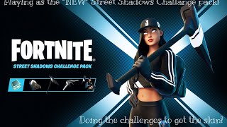 Playing as the NEW FREE Shadow Ruby pack Countdown to season 7 Fortnite season 6 [upl. by Osbourn]