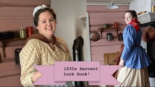 1830s Servant Look Book [upl. by Agueda868]