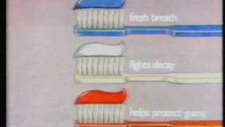 Aquafresh advert 1990 [upl. by Ymled]