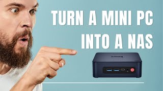 Turn A Mini PC into A NAS [upl. by Rohn536]