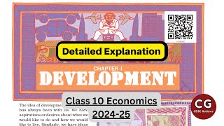 Development Class 10 Explained in One Shot CBSE [upl. by Llesirg]