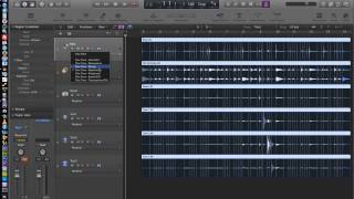 Logic Pro X  Video Tutorial 19  Flex Time Part 2  Rhythmic and Slicing [upl. by Eldon]