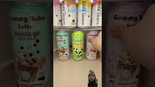 KULKAS MINI minifridgerestock bubbletea boba bobatime shorts reaction [upl. by Jadd]