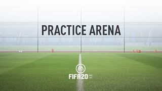 ساحة التدريب فيفا 20  مهمه جدا لتعليم المهاره و الشوت و الحراسه   fifa 20 practice arena [upl. by Yetti836]