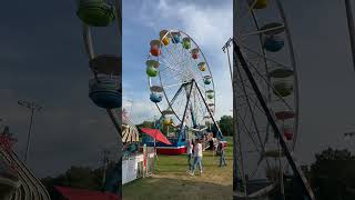 Rides at the Georgia Mountain Fair in Hiawassee Georgia fyp shorts fun familyfun fair carnival [upl. by Gaspard]