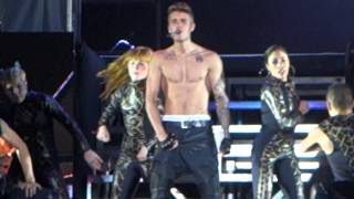 JUSTIN BIEBER EN BOGOTA COLOMBIA BELIEVE TOUR  AS LONG AS YOU LOVE ME [upl. by Elvis]