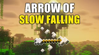 Arrow of Slow Falling Guide How To Craft The Arrow of Slow Falling in Minecraft [upl. by Boff138]