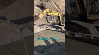 Contractor use JCB for compaction  youtubeshorts facts [upl. by Dympha]