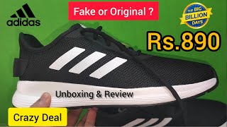 Adidas Fluo M Running Shoes Review  Adidas Shoes Under 1000 Review [upl. by Algie800]