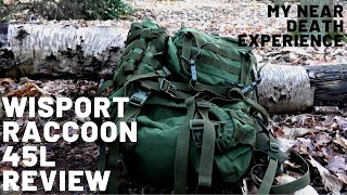 Wisport Raccoon 45L Backpack Review amp Horses Hoof Fungi Near Fatal Accident Update [upl. by Jared]