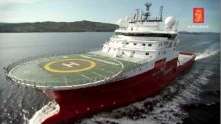 Kongsberg Maritime delivery to Fugro Symphony [upl. by Araid999]