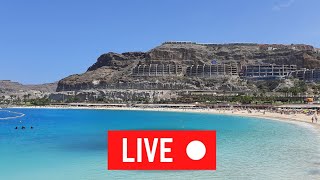 🔴🌞 LIVE Amadores Beach Gran Canaria May 11 2022 Weather Today [upl. by Dorcus]