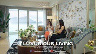 Luxurious Living on the top of Tunjungan Plaza 6 Surabaya  One Icon Residence [upl. by Hally445]