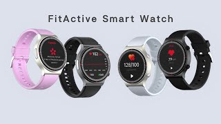 FITVII FitActive Smartwatch  Took It To The NEXT LEVEL [upl. by Percival]