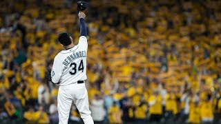 Felix Hernandez Says Goodbye to Seattle [upl. by Oesile917]