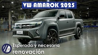 Nueva Volkswagen Amarok 2025  ¿Qué cambió  Equipamiento motores y características [upl. by Flowers]