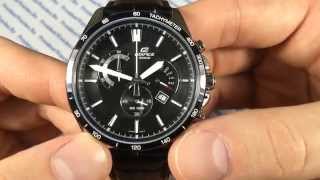 Часы Casio EDIFICE EFR510L1A  видео обзоры наручных часов  WatchForumRU [upl. by Stoddart143]