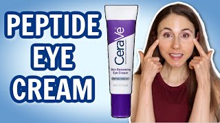 NEW CERAVE SKIN RENEWING EYE CREAM 👁 DERMATOLOGIST DrDrayzday [upl. by Ledba328]