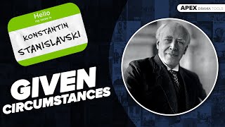 STANISLAVSKI Given Circumstances [upl. by Nosinned]