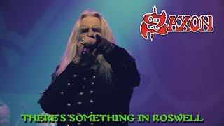 SAXON  Theres Something In Roswell Official Video [upl. by Nonnarb]