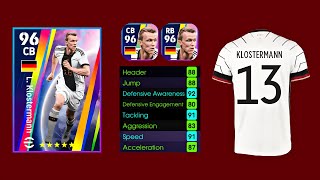 The FASTEST CB Klostermann  How to train  EFOOTBALL 2023 mobile [upl. by Eittol]