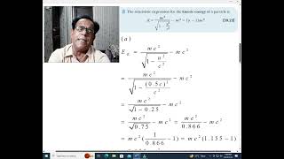 Relativistic Kinetic Energy in Case of 05c 09c and 099c in Relativity [upl. by Fitzpatrick]