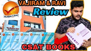 Vajiram And Ravi Csat Books Review upsc vajiramandravi pcs csat [upl. by Brent]