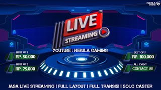 Jasa Live Streaming Mobile Legend HD [upl. by Servetnick159]