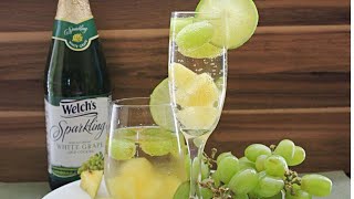 Sparkling White Grape and Pineapple Spritzer [upl. by Rebmeced]