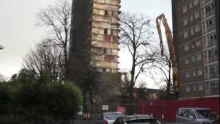 Ibrox Flats Demolition  720p [upl. by Demitria74]