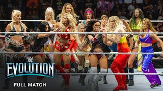 FULL MATCH  20Woman Battle Royal WWE Evolution 2018 [upl. by Mich]