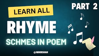 Understanding Rhyme in Poetry  Rhyme Schemes amp Styles Explained  Decoding Poems Part 2 [upl. by Eugine]